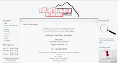 Desktop Screenshot of brenner-naturstein.de