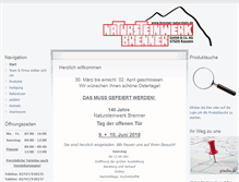 Tablet Screenshot of brenner-naturstein.de